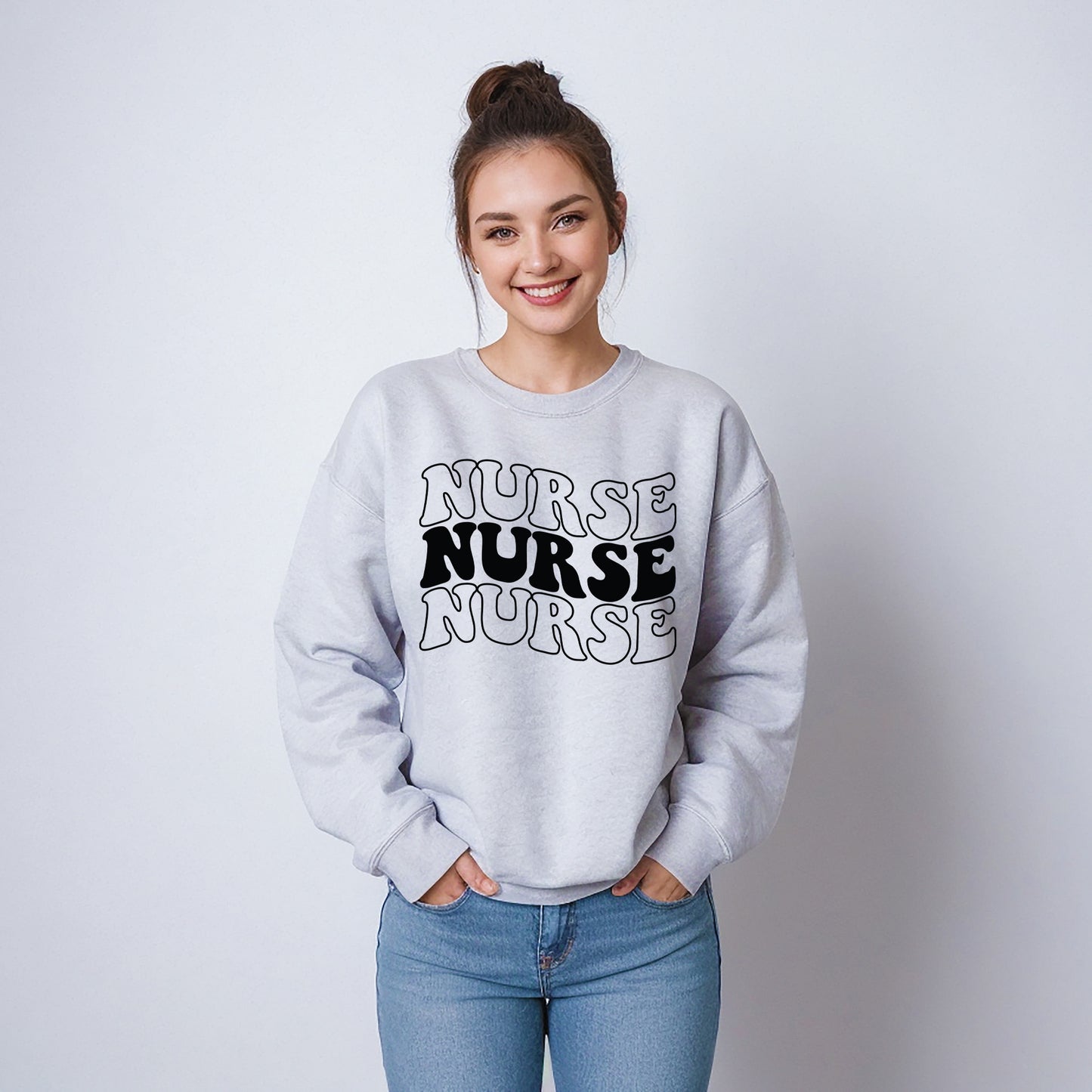 Retro Nurse Sweatshirt