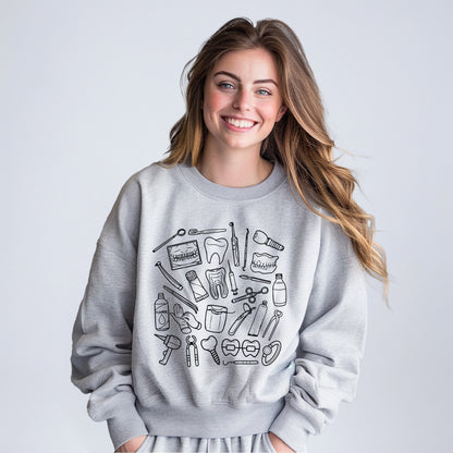 Dental Doodles Sweatshirt