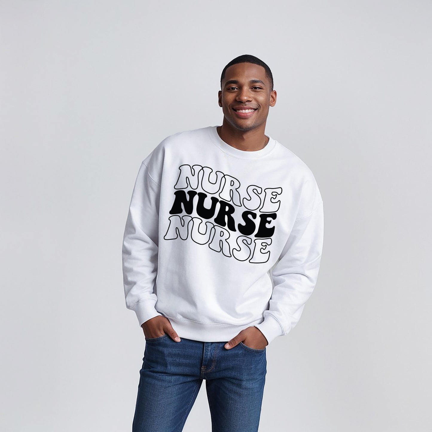 Retro Nurse Sweatshirt