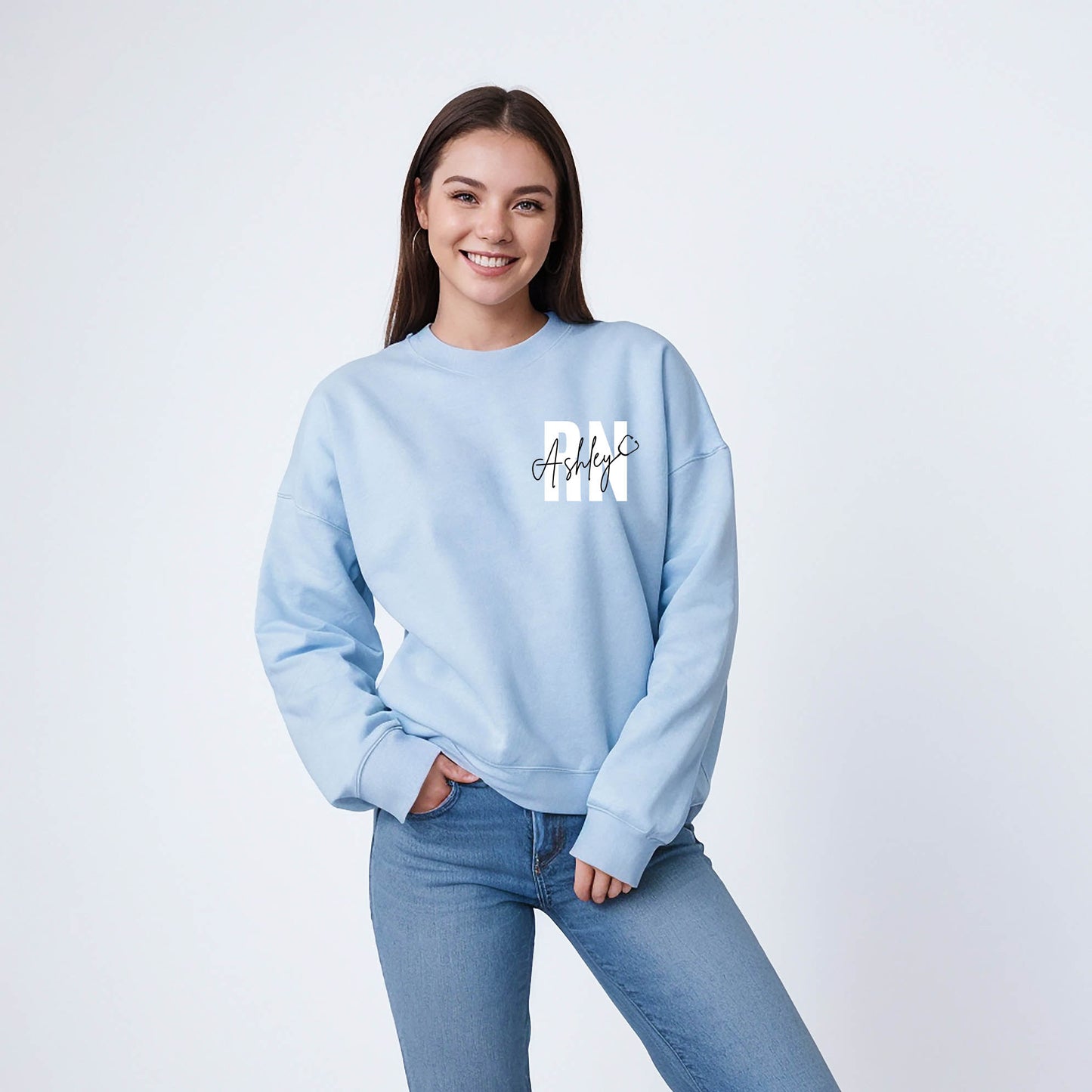 Personalized Nurse Sweatshirt