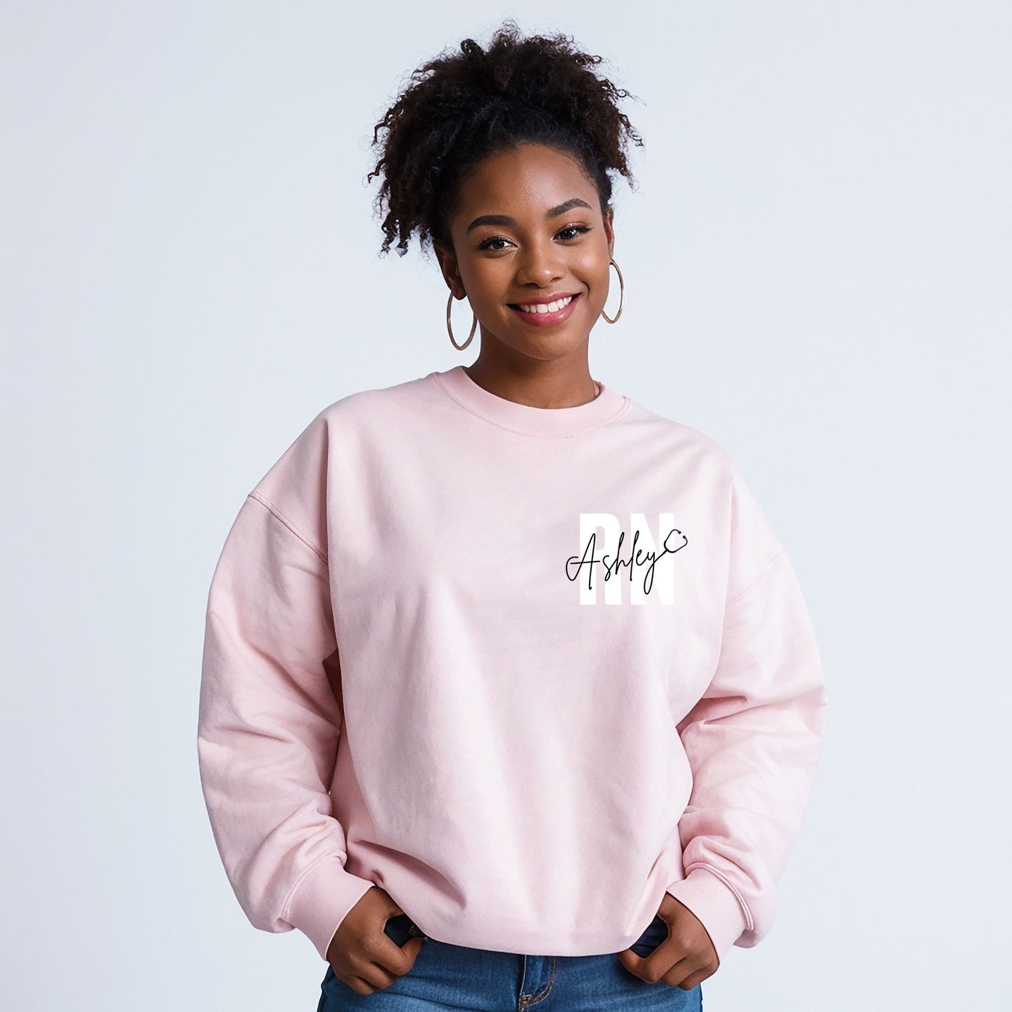 Personalized Nurse Sweatshirt