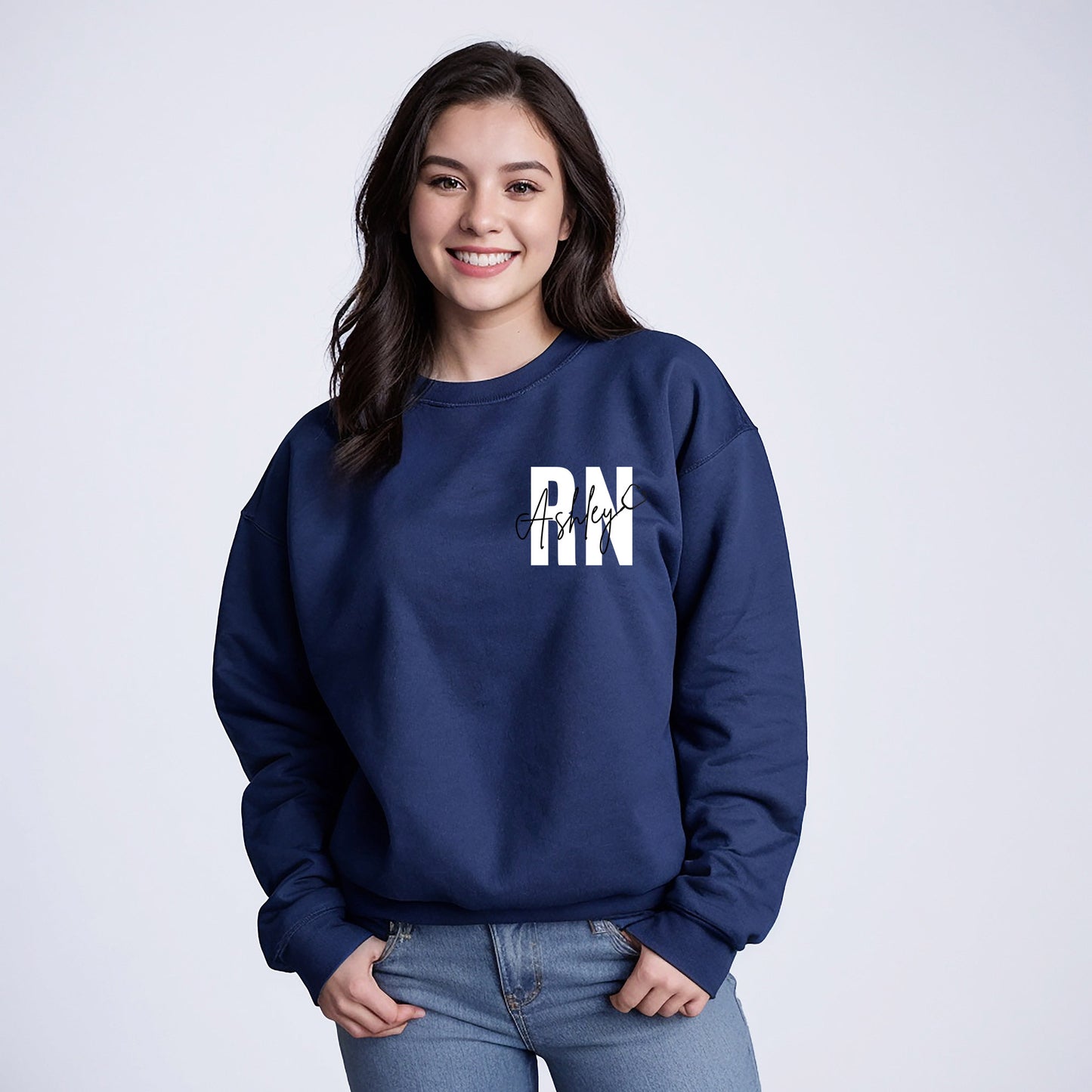 Personalized Nurse Sweatshirt