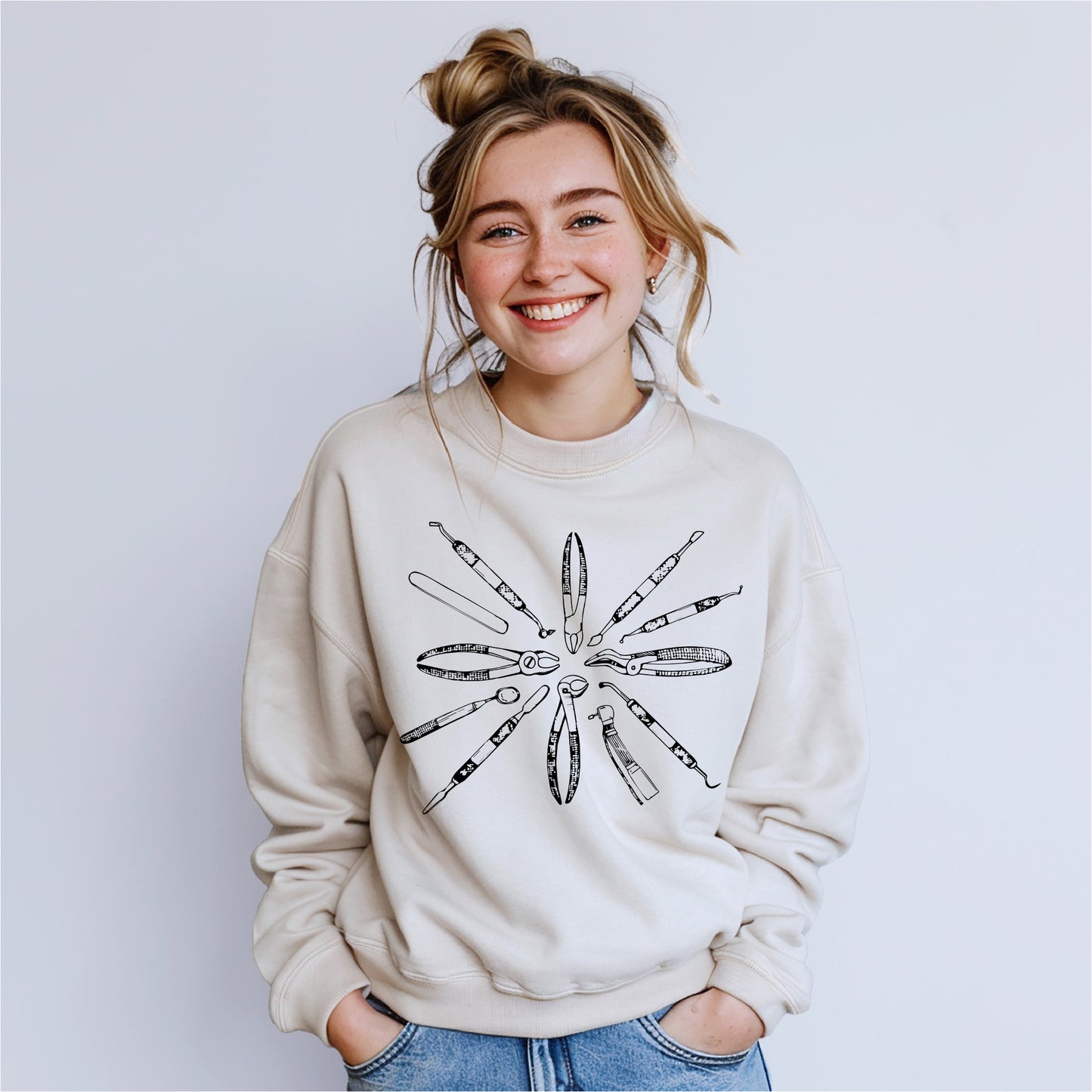 Dental Instruments Sweatshirt