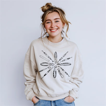 Dental Instruments Sweatshirt