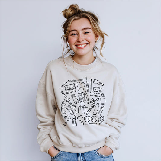 Dental Doodles Sweatshirt