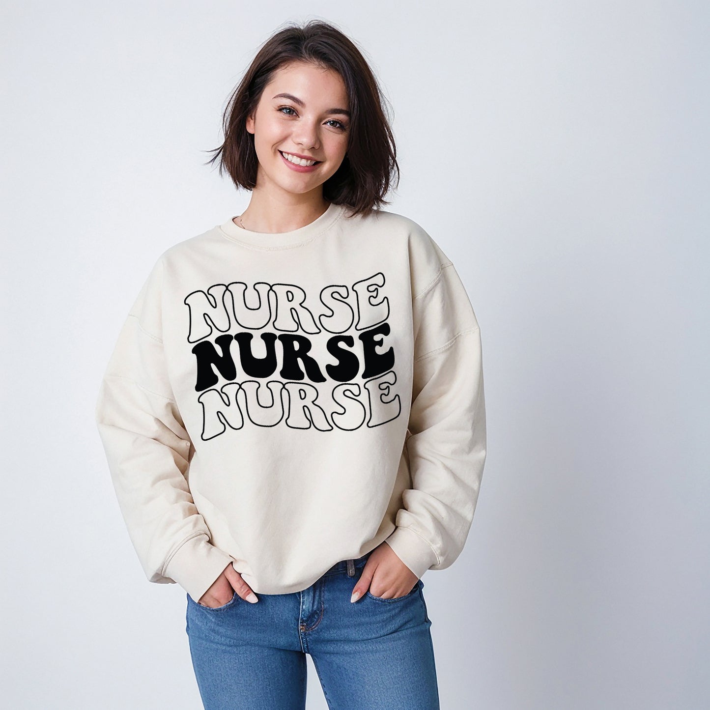 Retro Nurse Sweatshirt