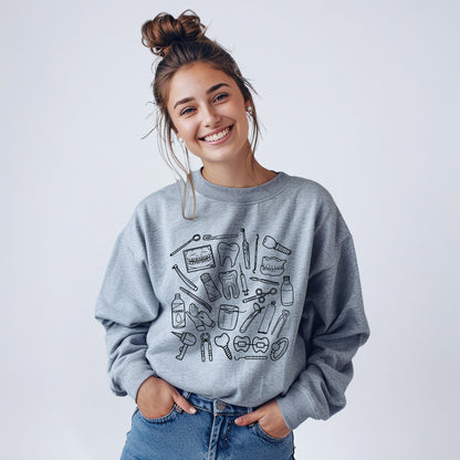 Dental Doodles Sweatshirt