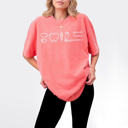 Smile Doodle T-shirt - Comfort Colors®